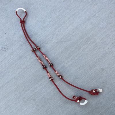 EL CHARRO Western Saddle Cotton Horse Reins, Riendas Charras Mexican Horse Reins (Brown/Orange)