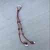EL CHARRO Western Saddle Cotton Horse Reins, Riendas Charras Mexican Horse Reins (Brown/Orange) view 2