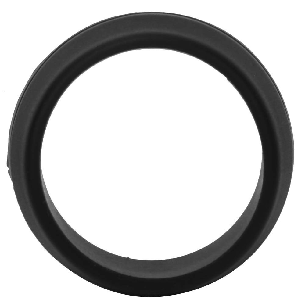10PCS Seat Post Ring Dust Cover Silicone Seatpost Case Protective Cover 25 30mm(Black)