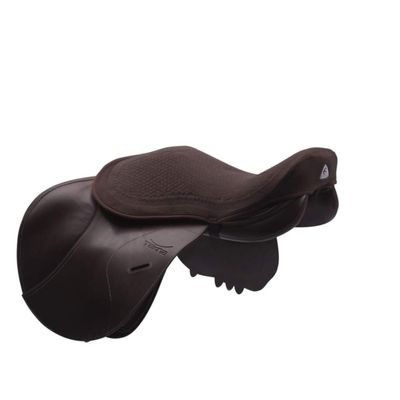 ACAVALLO Gel Seat Saver Jump Dri-Lex 10mm Gel Thickness, Color Brown, Size Large (AC501-07-LG)