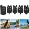 High Sensitive Electronic Fishing Bite Alarm Indicator LED Light Alert, 4 Fish Bite Alarm with 1 Receiver Indicator Sound for Other Fishing Tools and Accessories view 2