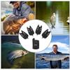 High Sensitive Electronic Fishing Bite Alarm Indicator LED Light Alert, 4 Fish Bite Alarm with 1 Receiver Indicator Sound for Other Fishing Tools and Accessories view 3