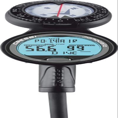 Cressi Scuba Diving Computer Console - Pressure Gauge, Compass - Console Donatello 3: Made in Italy