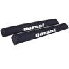 DORSAL Aero Roof Rack Pads for Factory and Wide Crossbars - Pack of 2 for Surfboards Kayaks Sups Snowboards Polyester 34" Inch Factory Aero Bars (Narrow) Black view 2