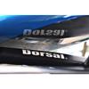 DORSAL Aero Roof Rack Pads for Factory and Wide Crossbars - Pack of 2 for Surfboards Kayaks Sups Snowboards Polyester 34" Inch Factory Aero Bars (Narrow) Black view 4
