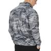 Zubaz Men's MINNESOTA VIKINGS GRAY TONAL CAMO LINES POLY FLEECE 1/4 ZIP Small view 3