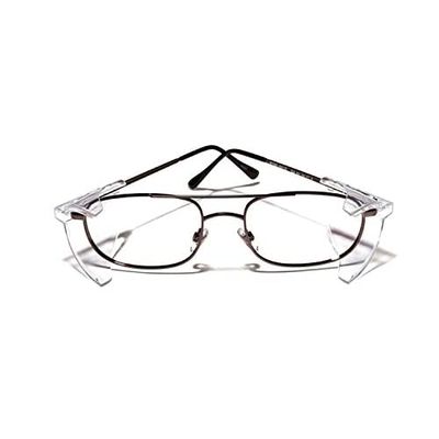 Eyewear Safety Clear Demo Lens Gun Metal