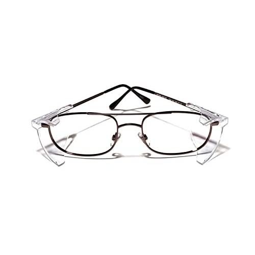 Eyewear Safety Clear Demo Lens Gun Metal