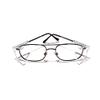 Eyewear Safety Clear Demo Lens Gun Metal view 1