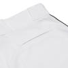 CHAMPRO mens Straight Open Bottom Baseball Pants, White, Black, Medium US view 4
