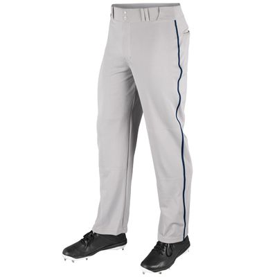 Champro MVP OB Open Bottom Baseball Pant with Contrast Color Braid Piping and Reinforced Double Knee
