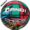 AND1 Chaos Basketball: Official Regulation Size 7 (29.5 inches) Rubber - Deep Channel Construction Streetball, Made for Indoor Outdoor Basketball Games view 1