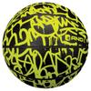 AND1 Mini Basketball Set for Kids (Deflated w/ Pump Included): - 3 Pack of Premium Youth Size Basketballs, Easy to Grip, Shoot & Dribble, Made for Indoors and Outdoors, Graffiti view 2