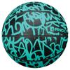 AND1 Mini Basketball Set for Kids (Deflated w/ Pump Included): - 3 Pack of Premium Youth Size Basketballs, Easy to Grip, Shoot & Dribble, Made for Indoors and Outdoors, Graffiti view 3