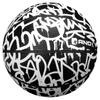 AND1 Mini Basketball Set for Kids (Deflated w/ Pump Included): - 3 Pack of Premium Youth Size Basketballs, Easy to Grip, Shoot & Dribble, Made for Indoors and Outdoors, Graffiti view 4