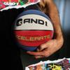 AND1 Xcelerate Rubber Basketball: Official Regulation Size 7 (29.5) Streetball, Made for Indoor/Outdoor Games (Basketball w/Pump, Red/White/Blue) view 3