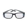 Eyewear Safety Clear Demo Lens Black Gray view 1