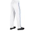 Champro MVP OB Open Bottom Baseball Pant with Contrast Color Braid Piping and Reinforced Double Knee view 2