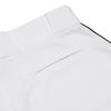 CHAMPRO youth Straight Open Bottom Baseball Pants, White, Navy, X-Small US view 4