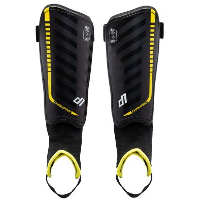 Champro D1 Soccer Shin Guards; Yellow; Large