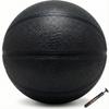 AND1 Xcelerate Rubber Basketball: Official Regulation Size 7 (29.5) Streetball, Made for Indoor/Outdoor Games (Basketball w/Pump, Black Classic) view 2