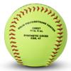 Champro Little League 11" Game Fast Pitch Softballs with Durahide Cover, 12 Pack view 2