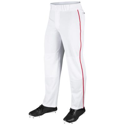 Champro MVP OB Open Bottom Baseball Pant with Contrast Color Braid Piping and Reinforced Double Knee
