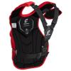 Champro Optimus MVP Plus Chest Protector for Commotio Cordis with Removable Shoulder Cap, 16.5", Scarlet Red view 3