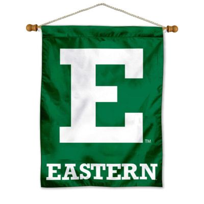 Eastern Michigan Eagles Banner with Hanging Pole