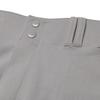 CHAMPRO Boys Straight Open Bottom Baseball Pants, Grey, Scarlet, Large US view 3