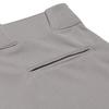 CHAMPRO Boys Straight Open Bottom Baseball Pants, Grey, Scarlet, Large US view 4