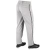 CHAMPRO Boys Straight Open Bottom Baseball Pants, Grey, Black, Youth Large US view 2