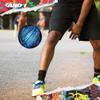 AND1 Chaos Basketball: Official Regulation Size 7 (29.5 inches) Rubber Basketball - Deep Channel Construction Streetball, Made for Indoor Outdoor Basketball Games, Black Hole view 3
