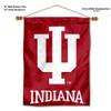 Indiana Hoosiers Banner with Hanging Pole view 1