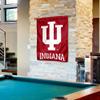 Indiana Hoosiers Banner with Hanging Pole view 3