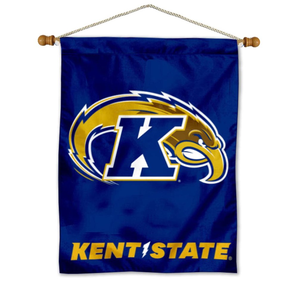 Kent State Golden Flashes Banner with Hanging Pole