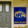 Kent State Golden Flashes Banner with Hanging Pole view 3