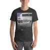 1967 Stang Hardtop American Classic Muscle Car Short-Sleeve Unisex T-Shirt Dark Heather view 2
