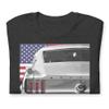 1967 Stang Hardtop American Classic Muscle Car Short-Sleeve Unisex T-Shirt Dark Heather view 4