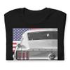 1967 Stang Hardtop American Classic Muscle Car Short-Sleeve Unisex T-Shirt Black view 4