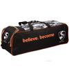 SG Superpak Cricket Kit Bag (Black/Camo Grey/Orange) view 4