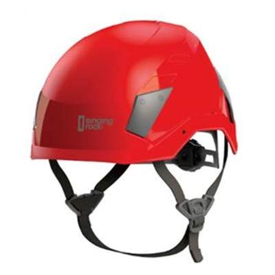 Singing Rock Flash Industry Work Helmet, Red