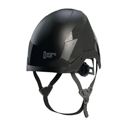 Singing Rock Flash Industry Work Helmet, Black