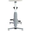 Lorell, LLR99531, Exercise Bike, 1, Gray/White view 2