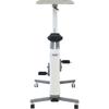 Lorell, LLR99531, Exercise Bike, 1, Gray/White view 4