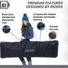 Element Equipment Padded Snowboard Bag Travel Snowboard Bag Black/Grey view 3