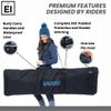Element Equipment Padded Snowboard Bag Travel Snowboard Bag Black/Blue view 3
