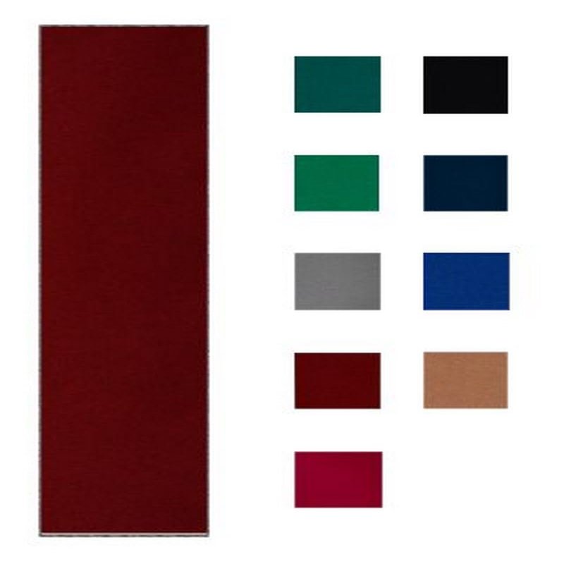 Accuplay Worsted Fast Speed Pre Cut Pool Table Felt - Billiard Cloth Burgundy for 7' Table