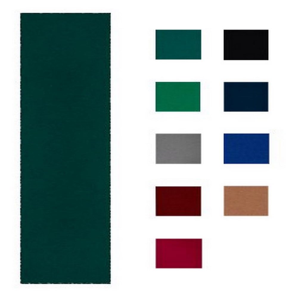 Accuplay Worsted Fast Speed Pre Cut Pool Table Felt - Billiard Cloth Spruce Green for 8' Table