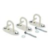 Anchor Gym Mini H1 (Set of 3) - Resistance Bands Wall Mount System | Wall Anchor for Resistance Bands, Suspension Straps & More - Off White view 1